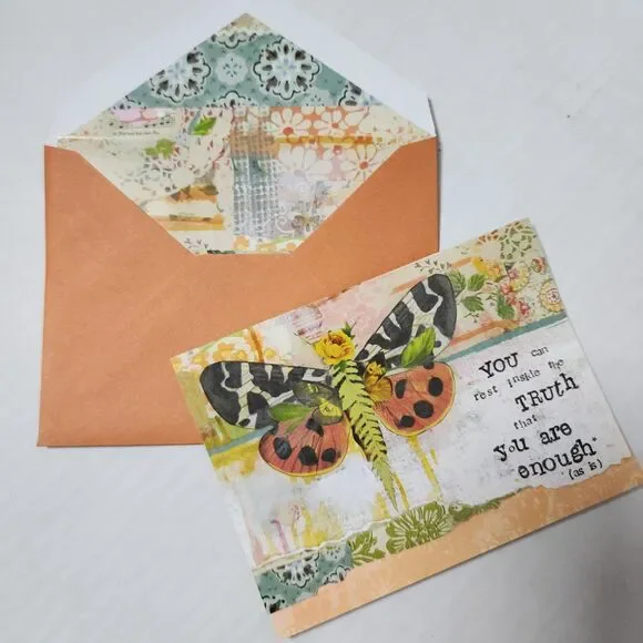 Cards with Lined Envelopes Butterfly by C R Gibson - Picture 3 of 7